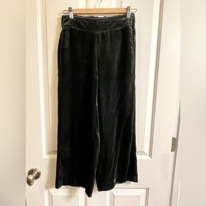 Madewell Cropped Wide-leg Velvet Pants